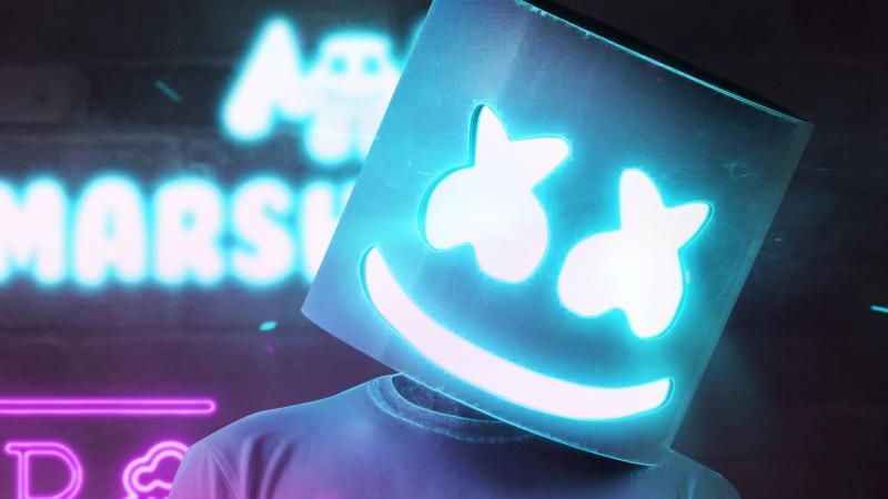 Marshmello 4k 2018 HD Wallpaper - Free 4K Download