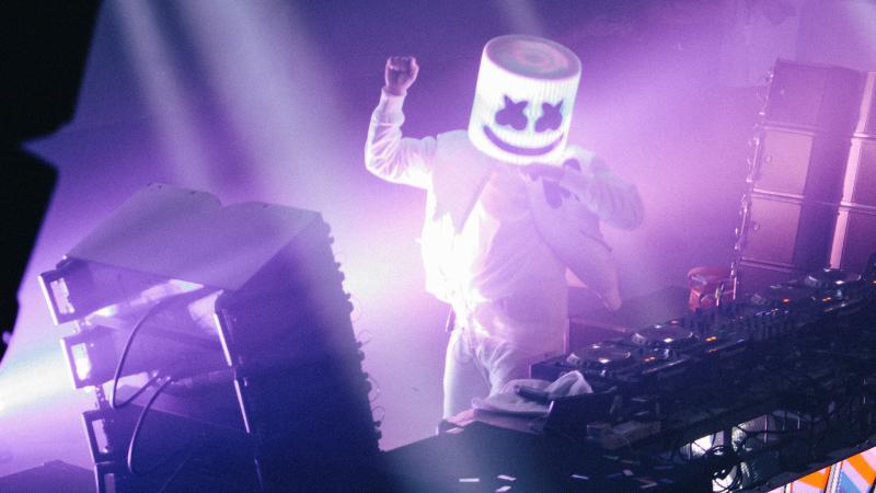 Marshmello Live Performance 4k