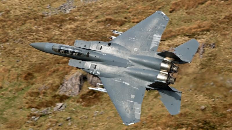 McDonnell Douglas F-15E Strike Eagle HD Wallpaper - Free 4K Download