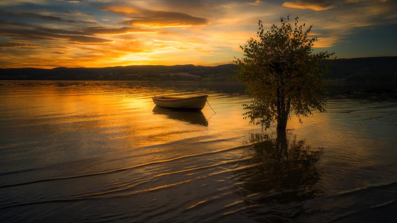 Photography Lake Boat