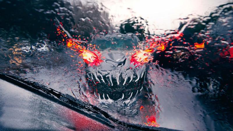 Rain Water On Glass Car HD Wallpaper - Free 4K Download
