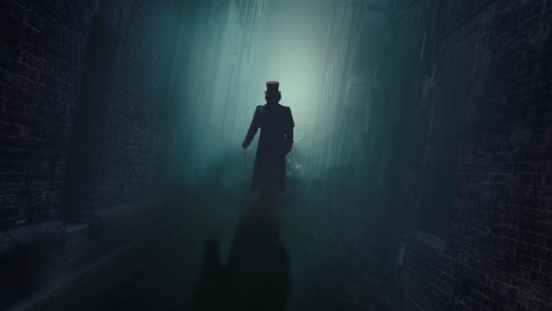 Silhouette Night Fog Man With Hat Walking 5k