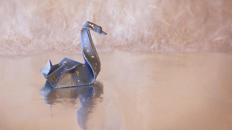 Swan Origami