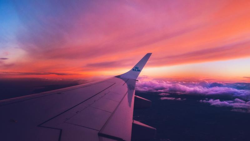 View Outside Airplane