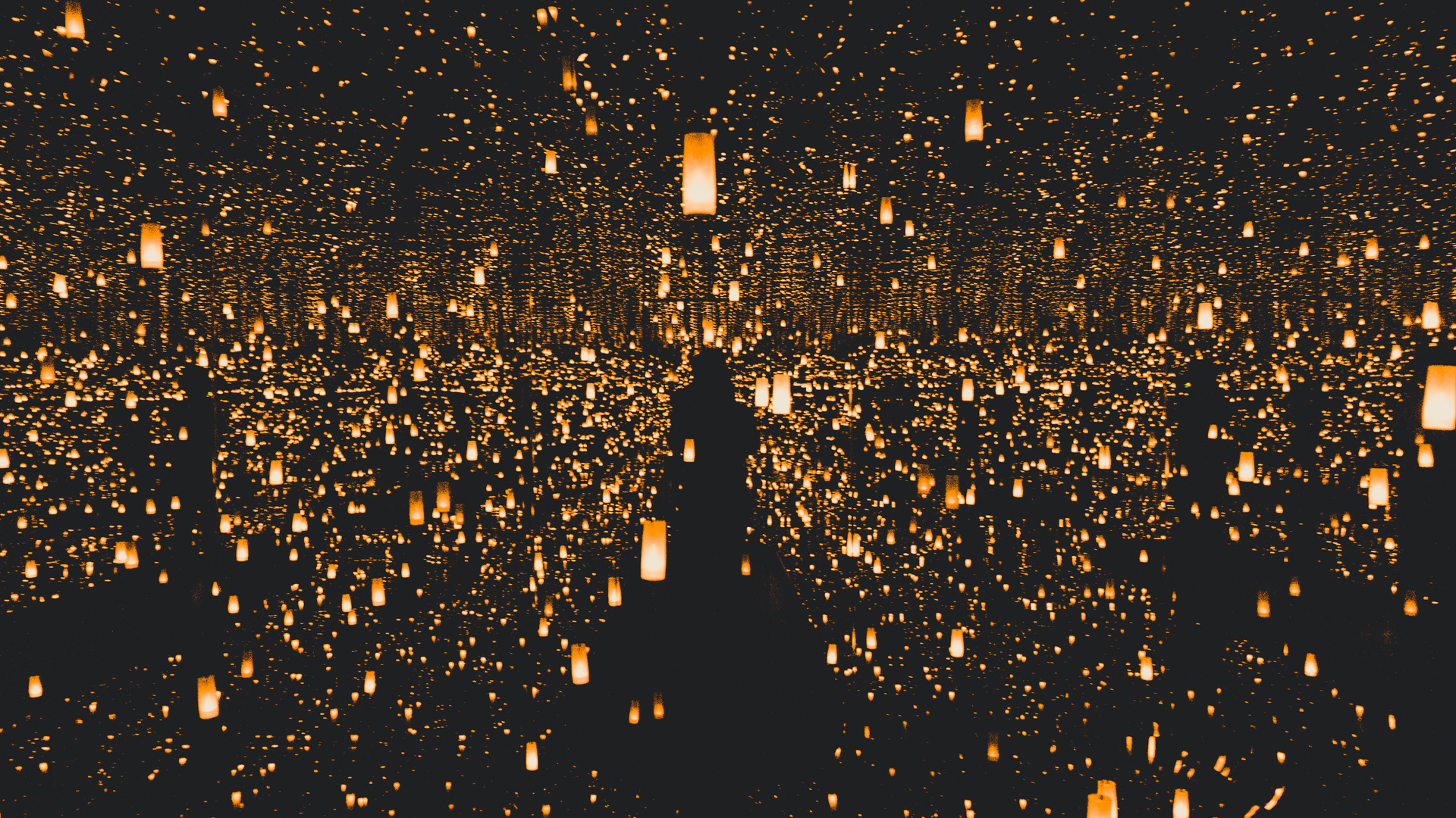 Covered By Lanterns Lights Dark 5k