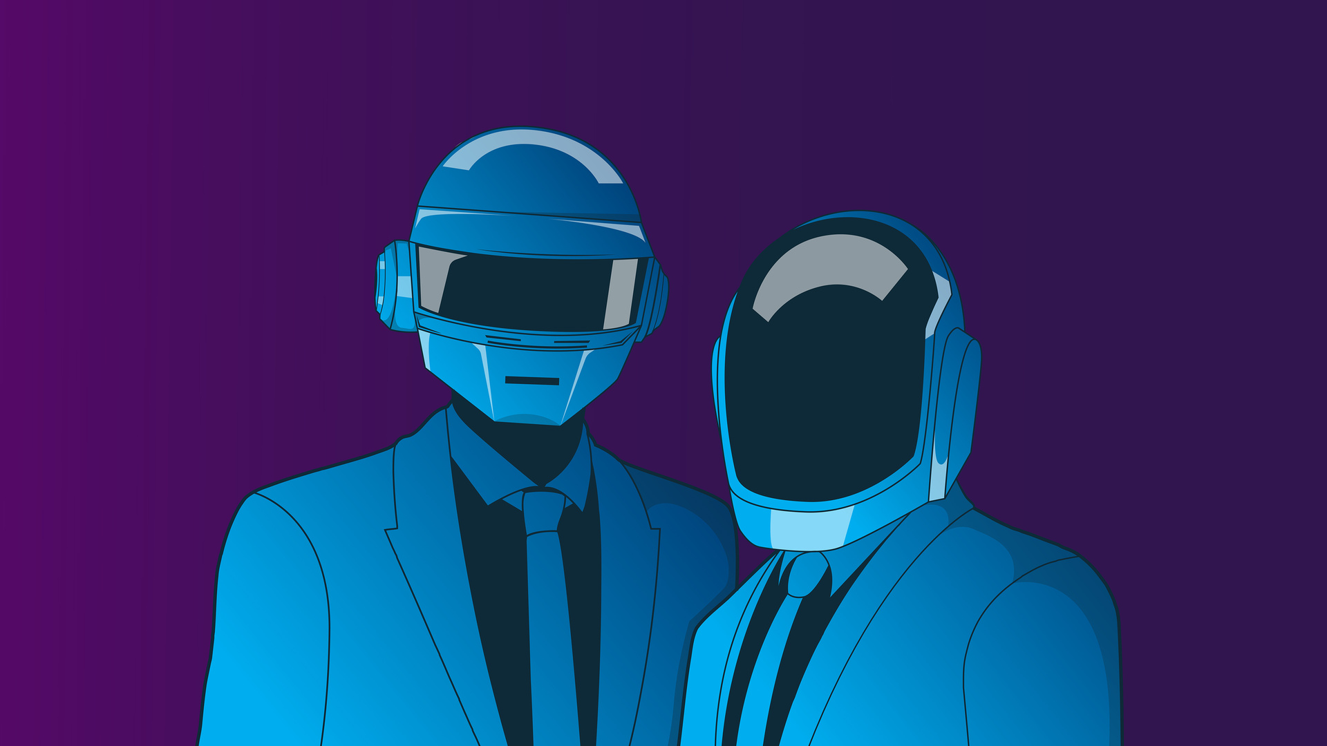 Daft Punk Art 4k