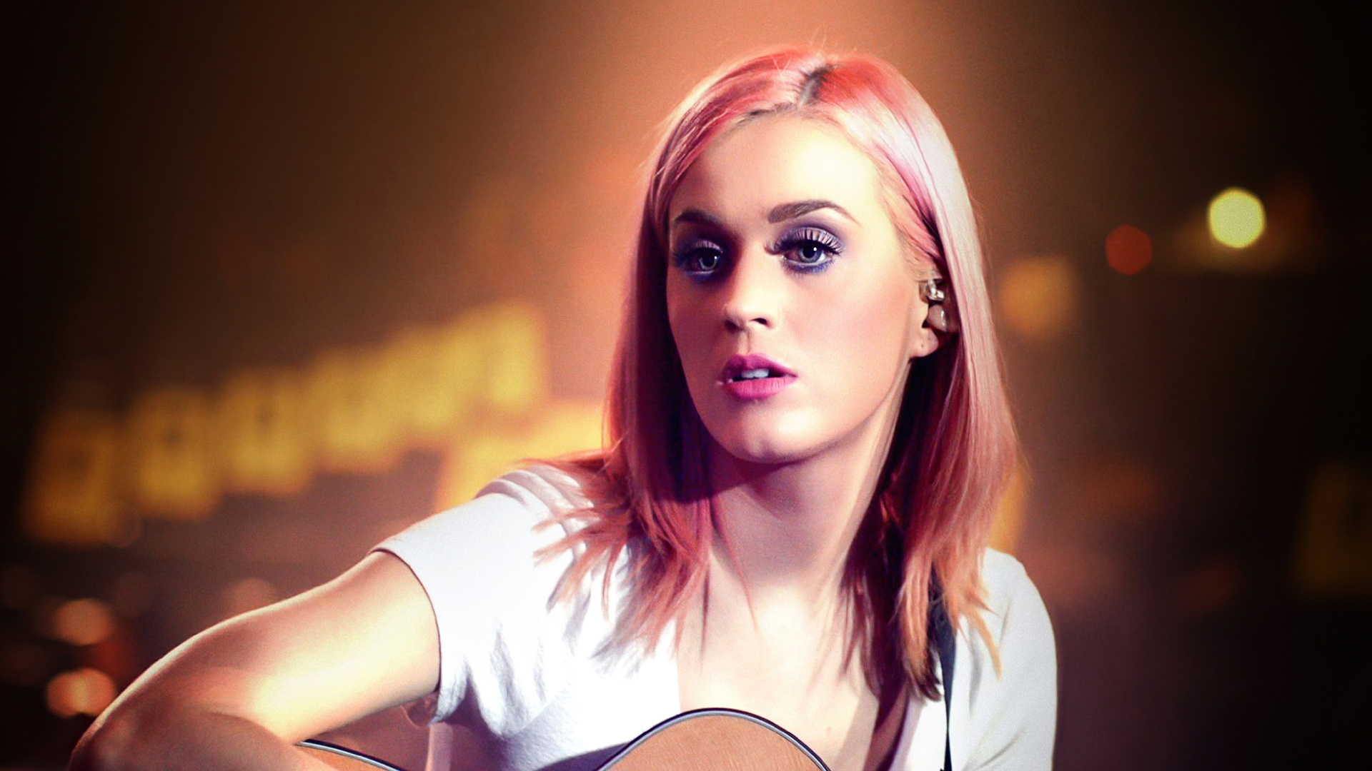 Katy Perry With Guitar