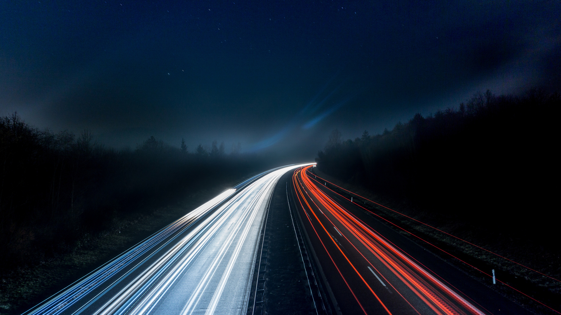 Light Trails Highway 5k