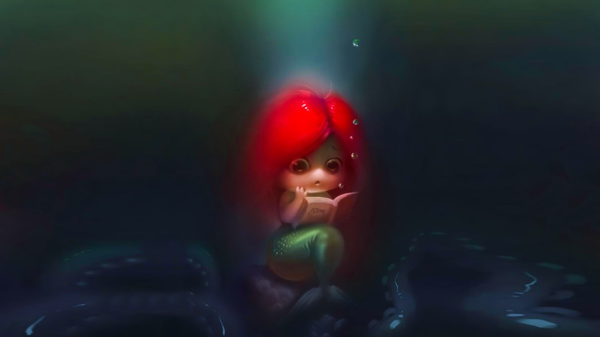 Mermaid Little Girl