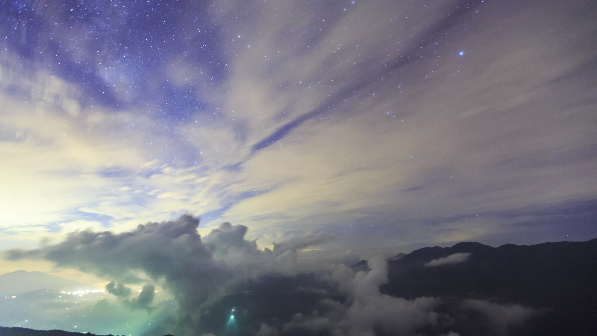 Mist Night Photography
