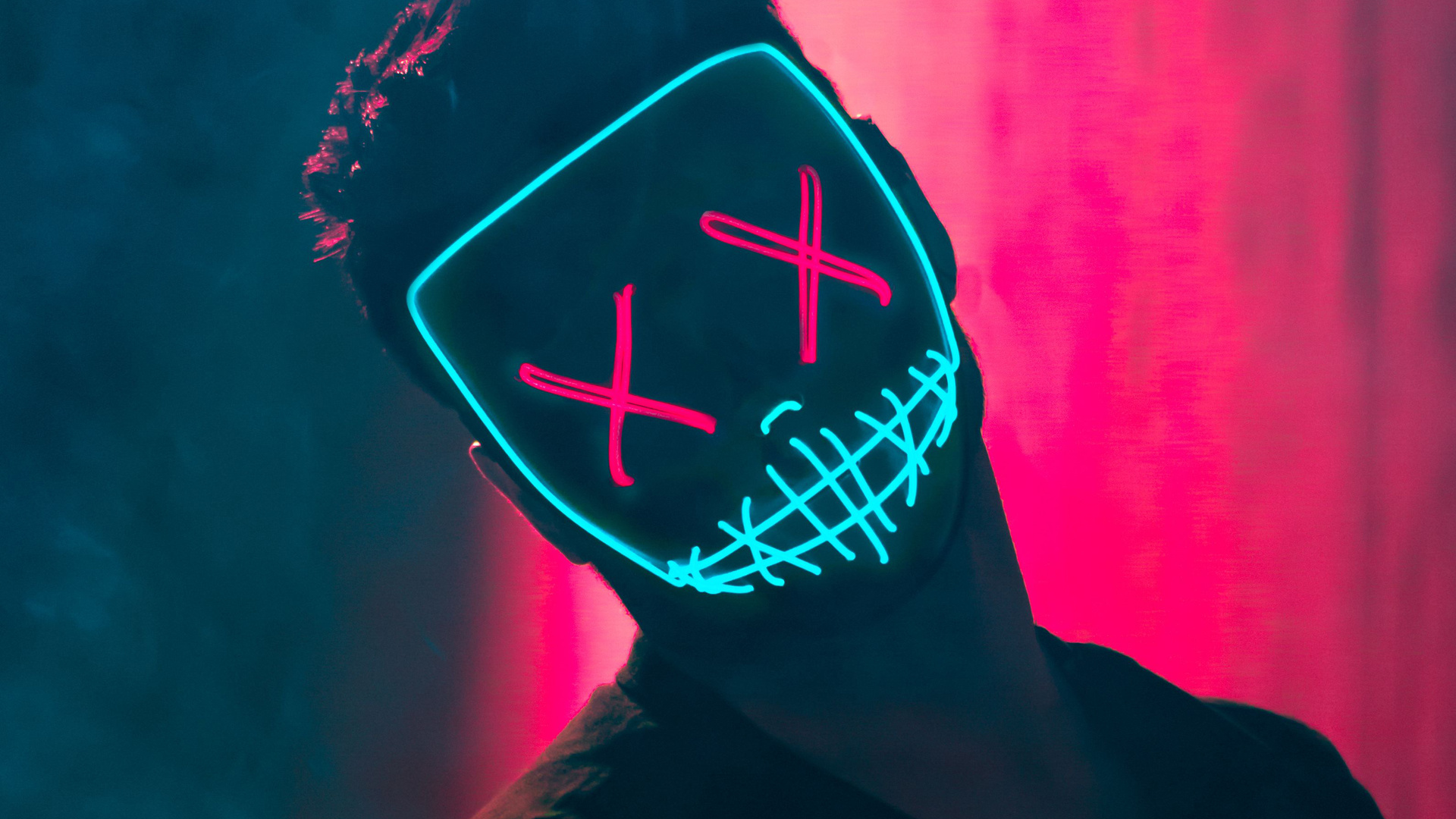 Neon Mask Guy