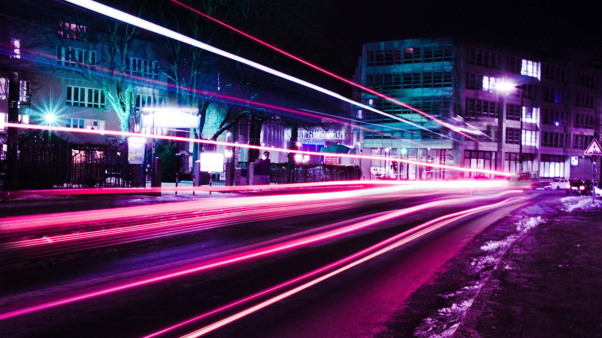 Neon Trail Lights Road 5k