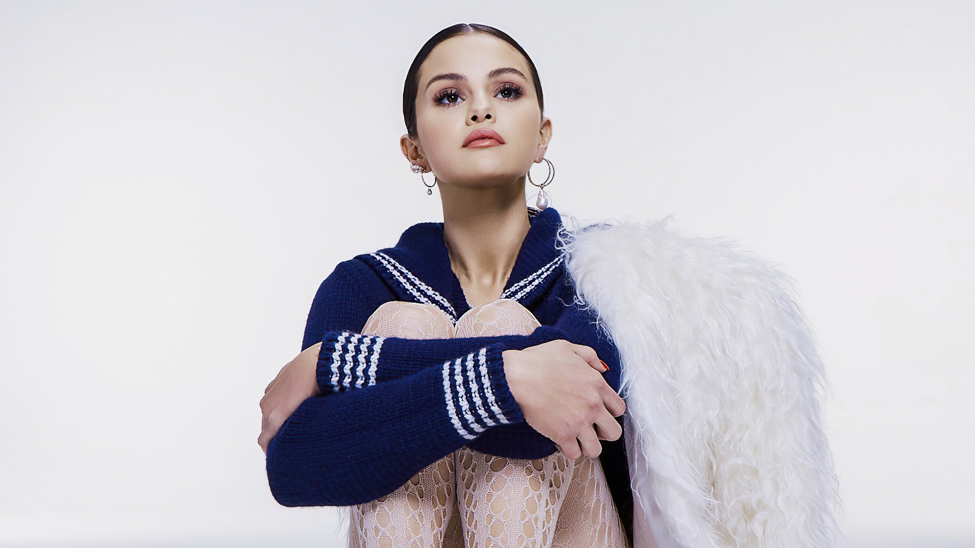 Selena Gomez CR Fashion Book Photoshoot 4k