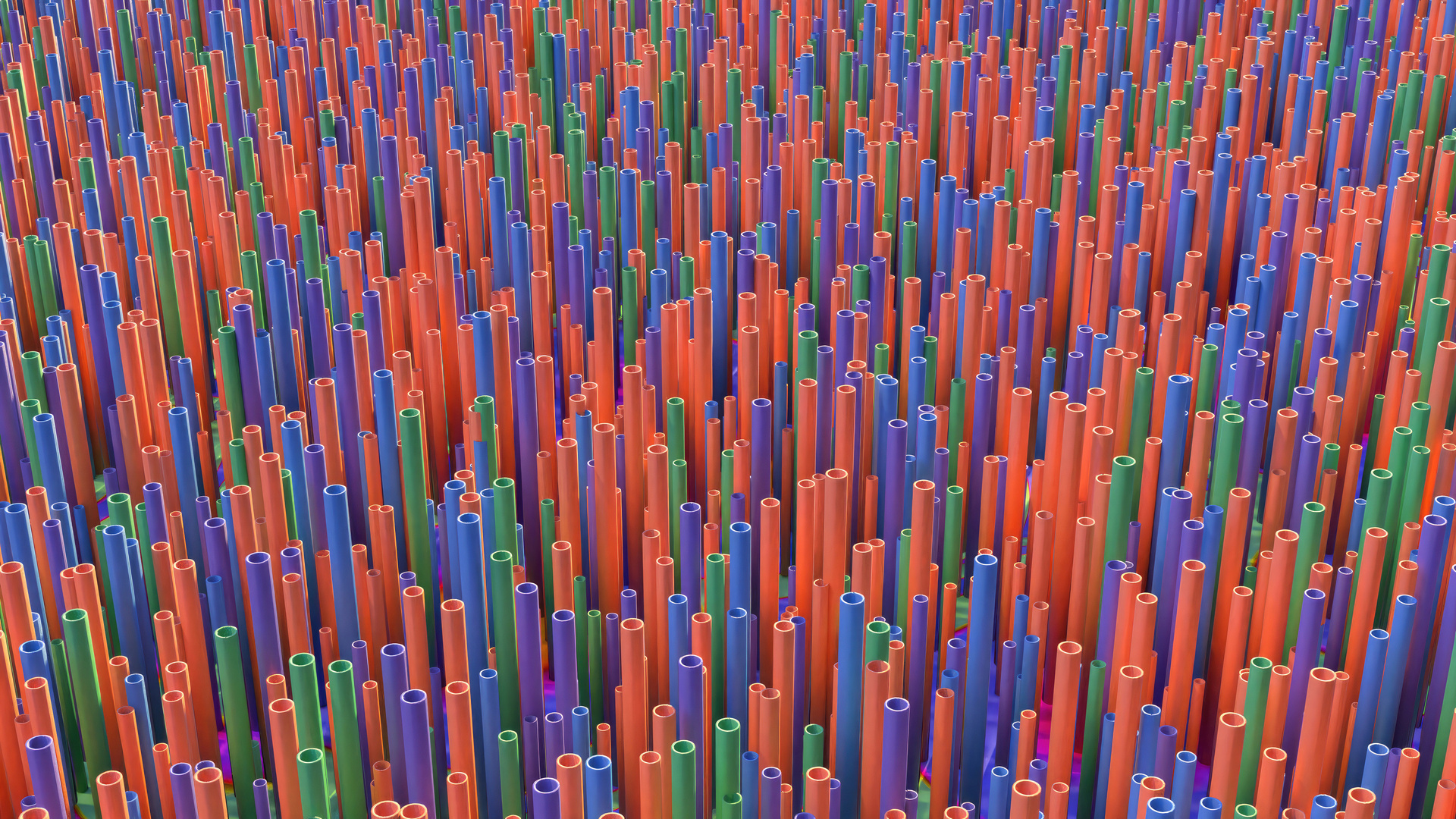 Tubes Abstract 4k
