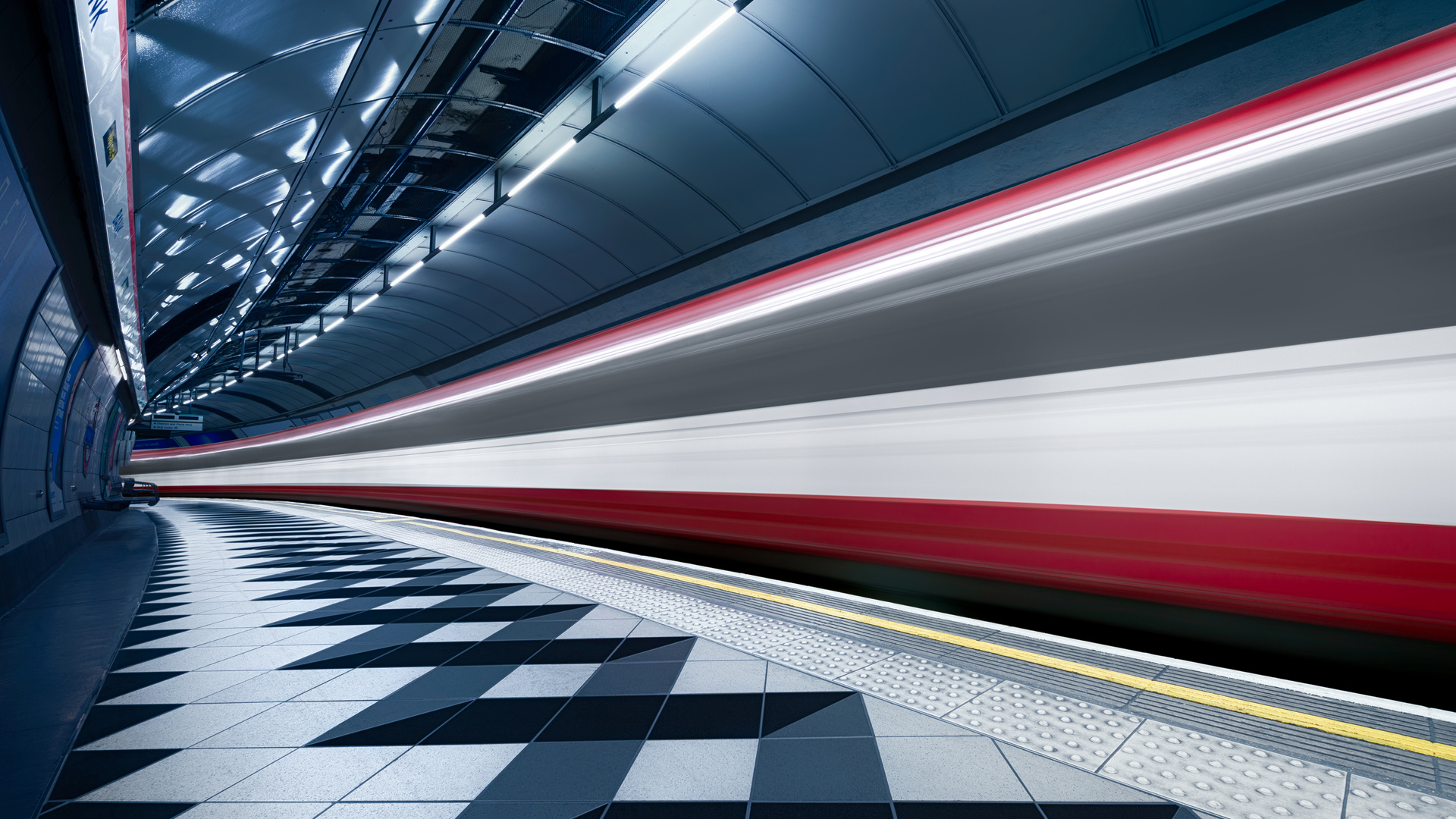 Underground Station 8k