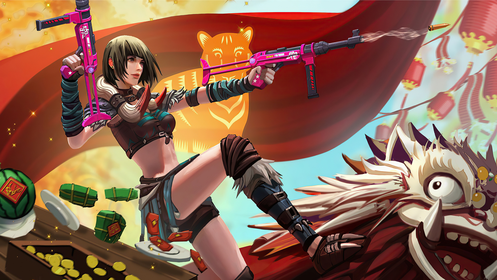 2020 4k Garena Free Fire Game Wallpaper