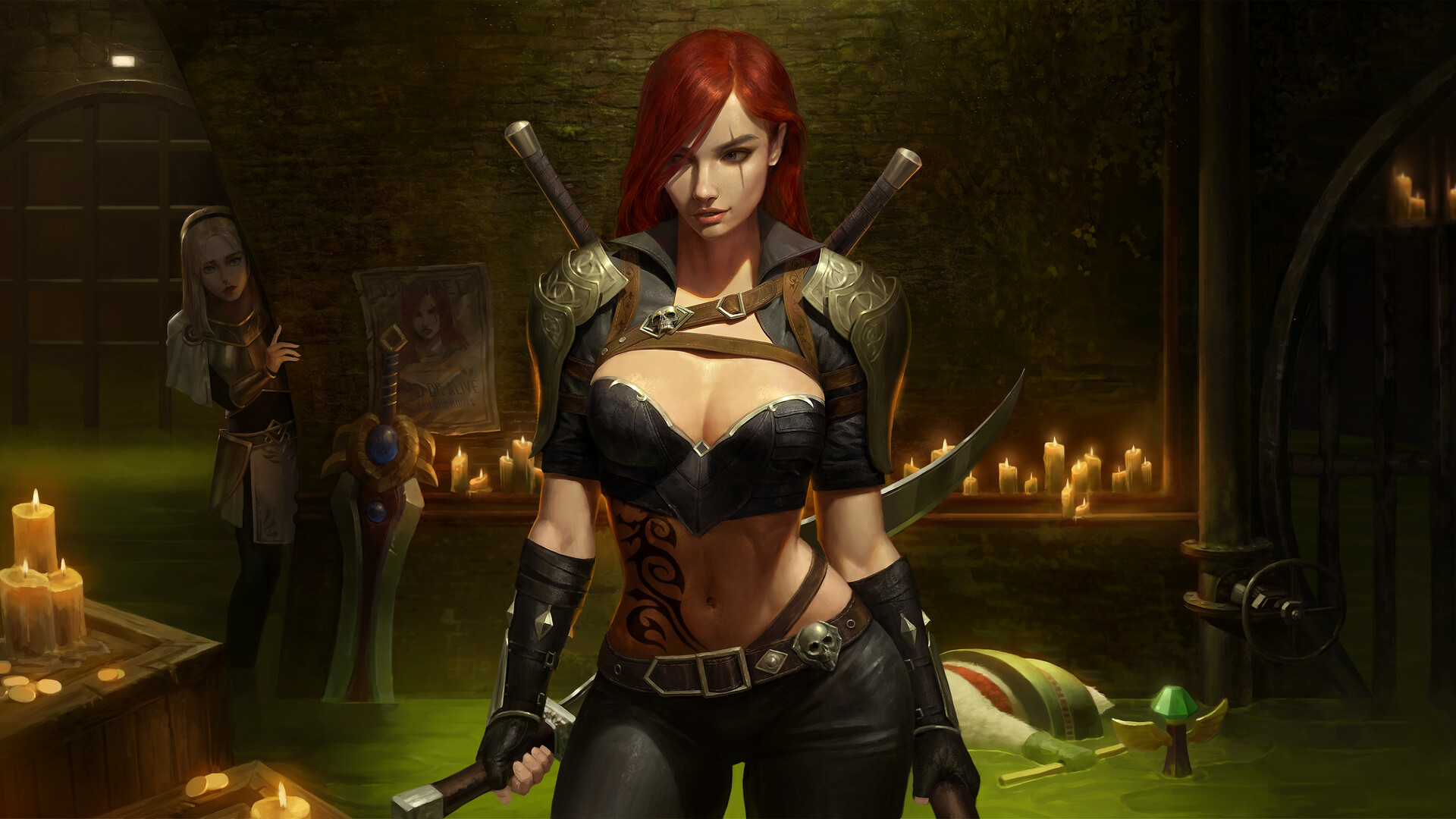 2020 Katarina League Of Legends Game 4k Wallpaper