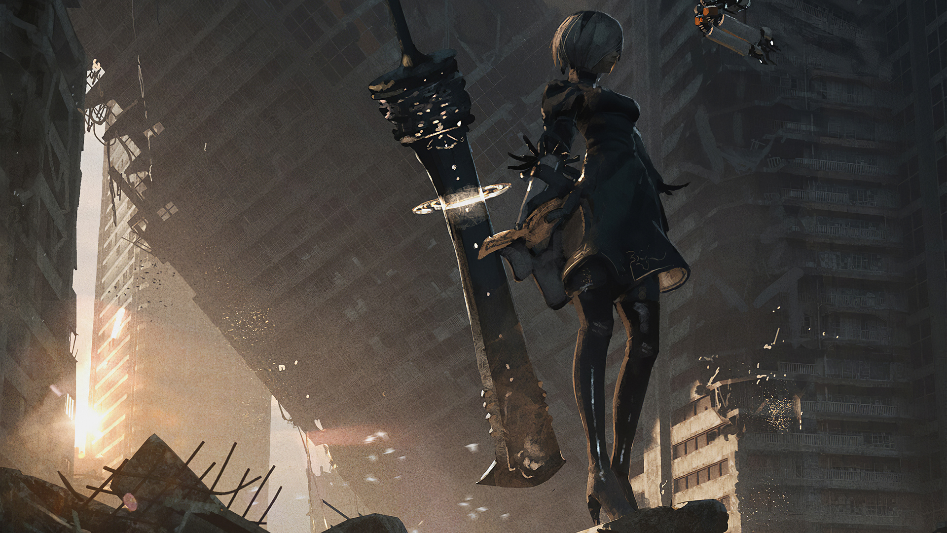 2020 Nier Automata Art 4k Wallpaper