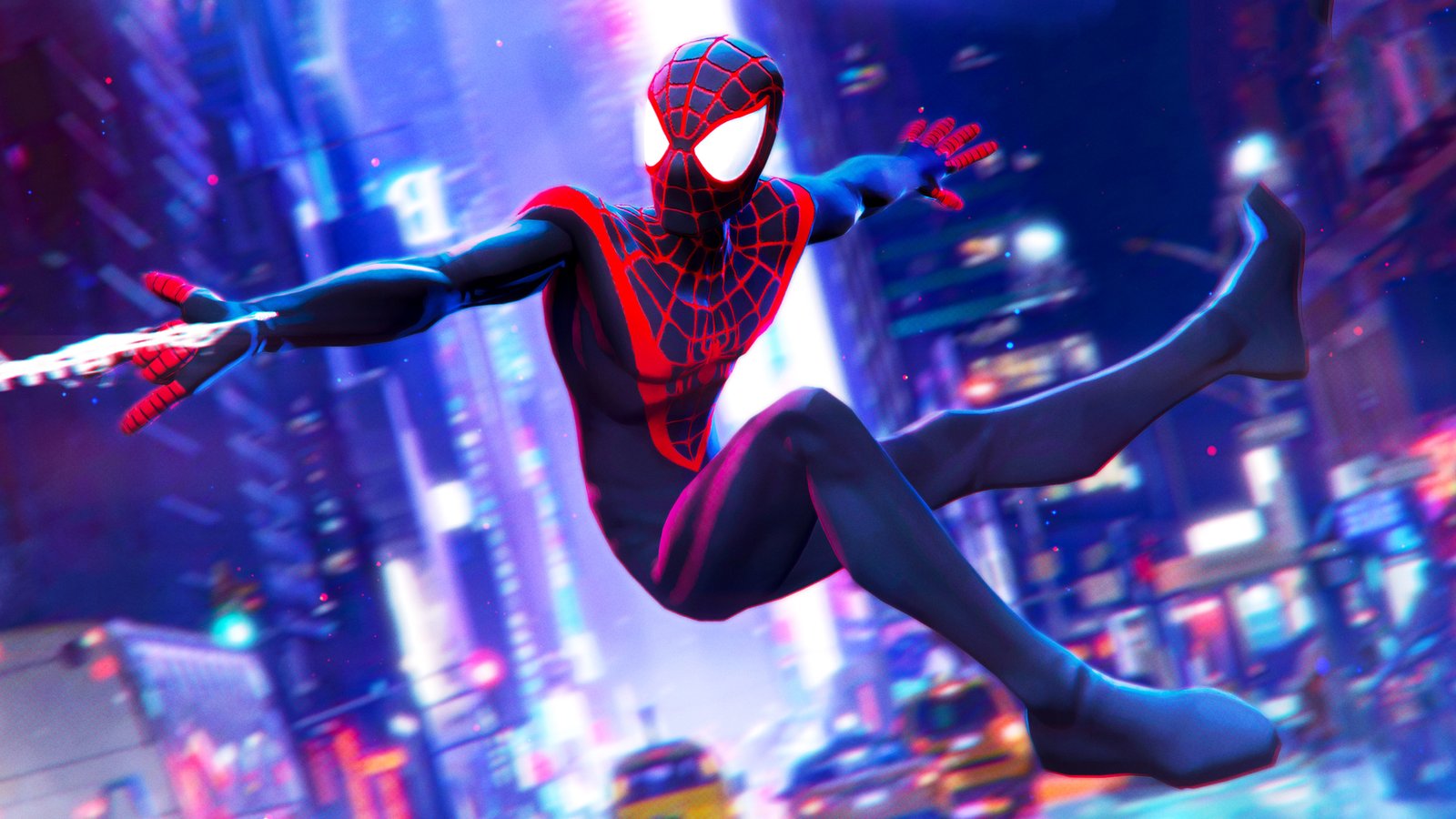 3D Miles Morales Wallpaper