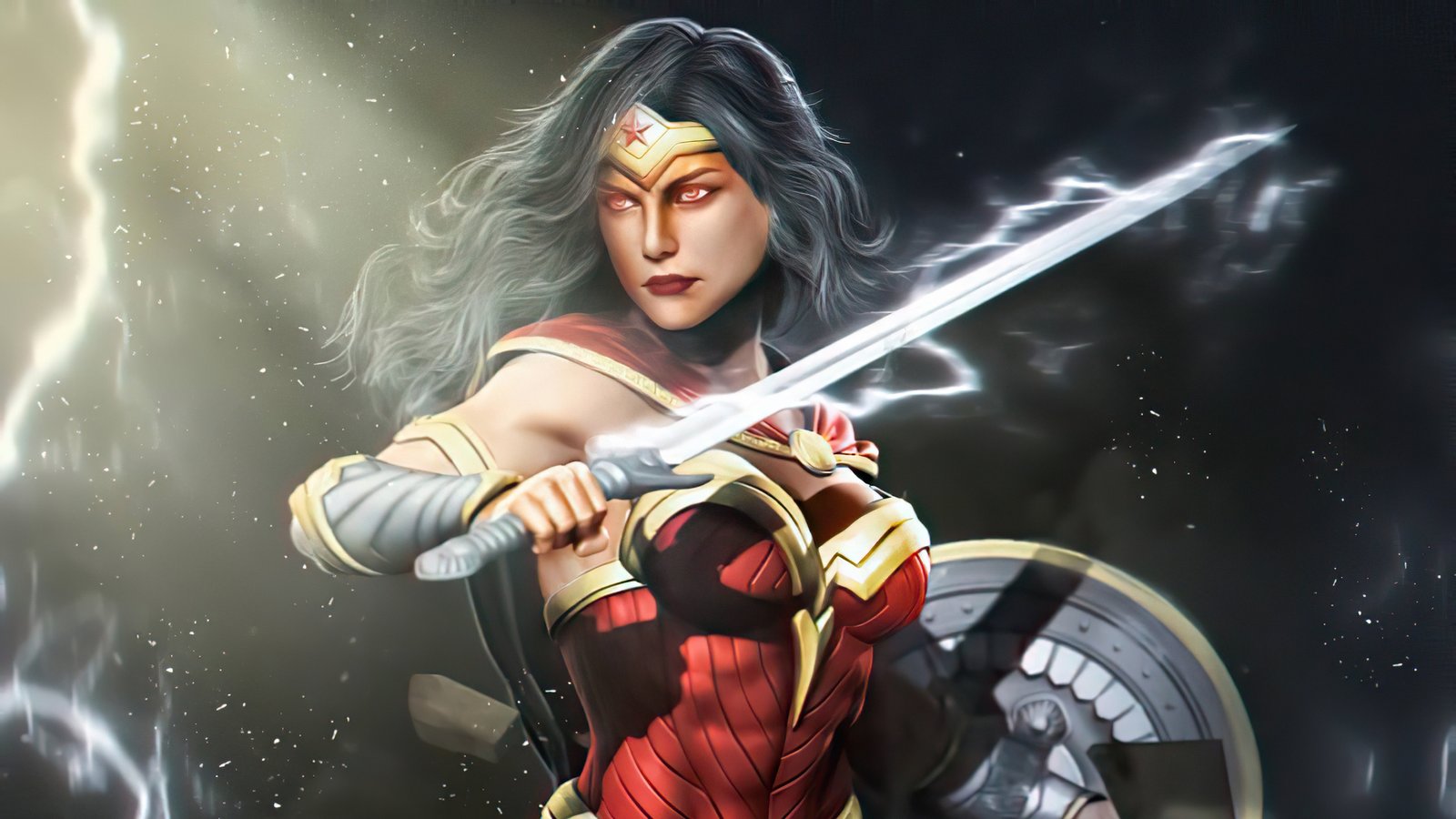 4k Wonder Woman Arts 4k Wallpaper