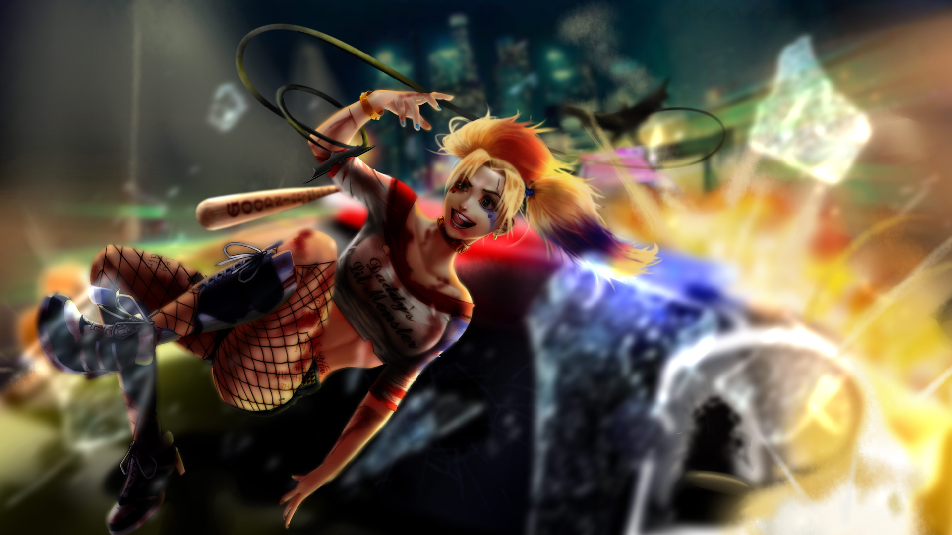 5k Harley Quinn Wallpaper