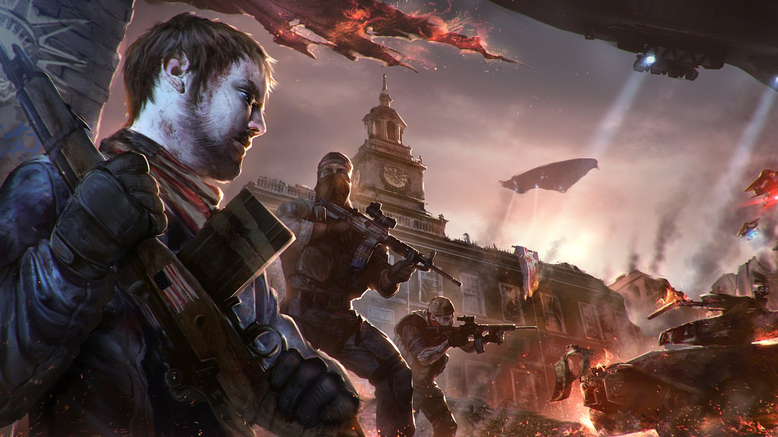 5k Homefront The Revolution Wallpaper