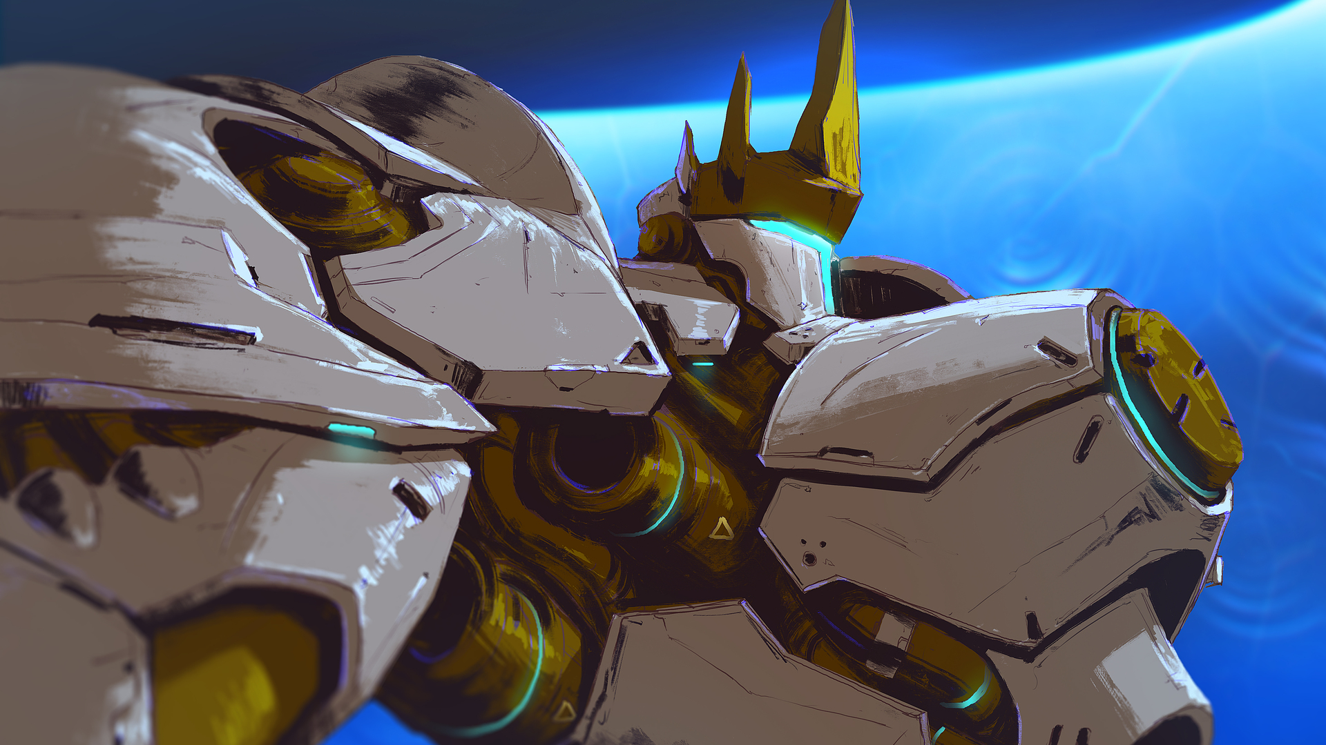 5k Reinhardt Overwatch Wallpaper