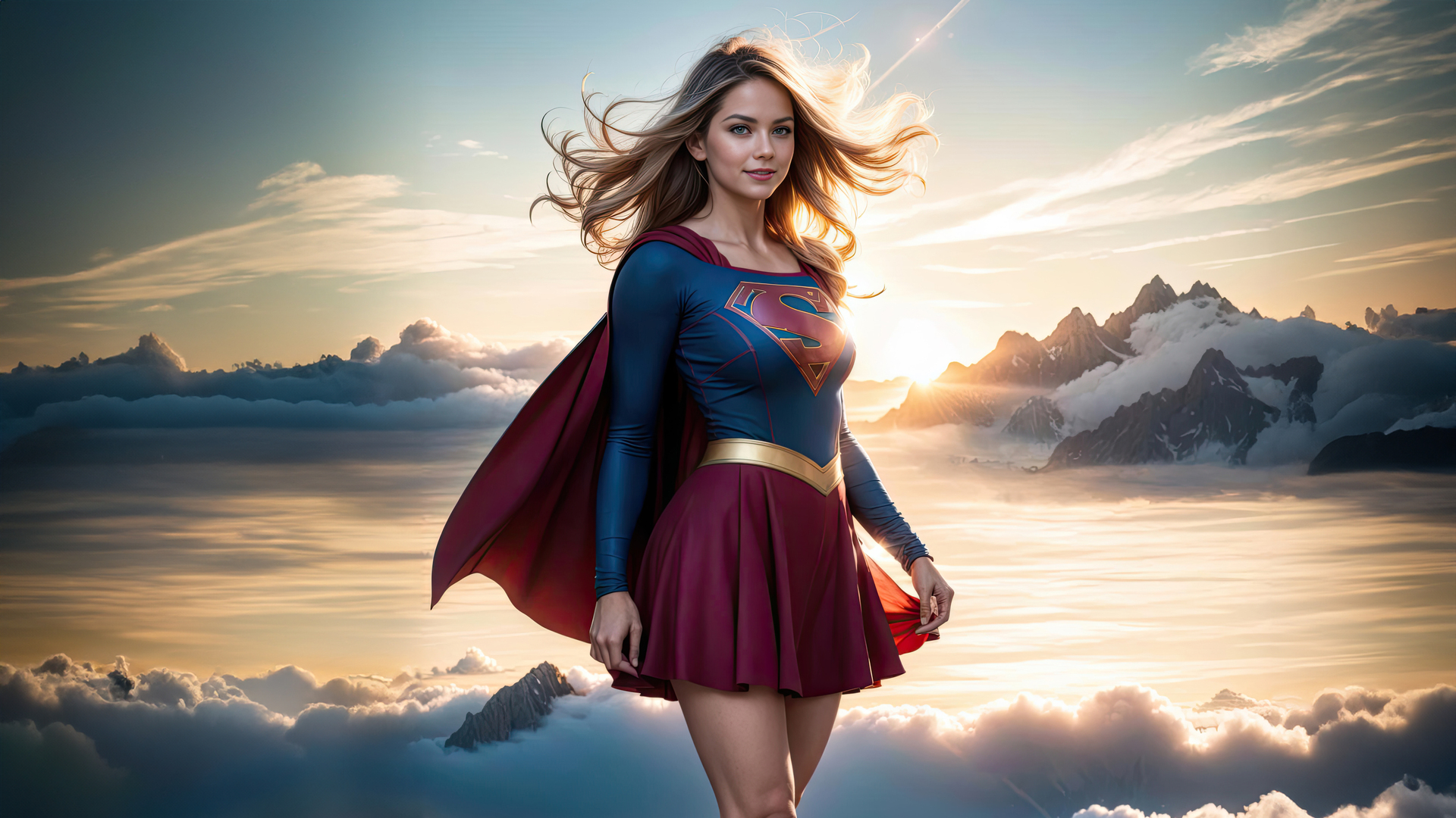 A New Twist Supergirl Wallpaper