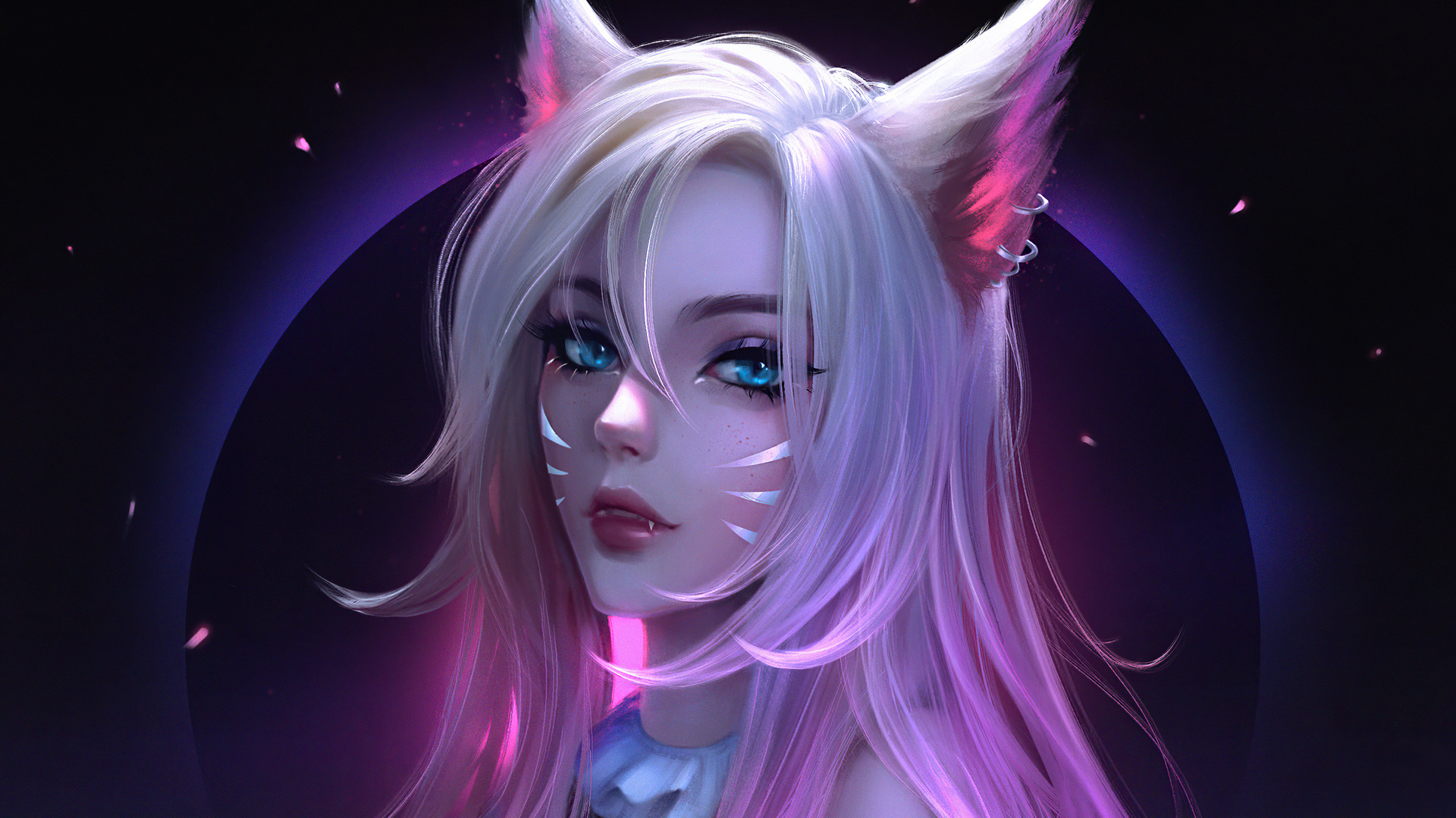 Ahri Kda Fantasy Art 4k Wallpaper