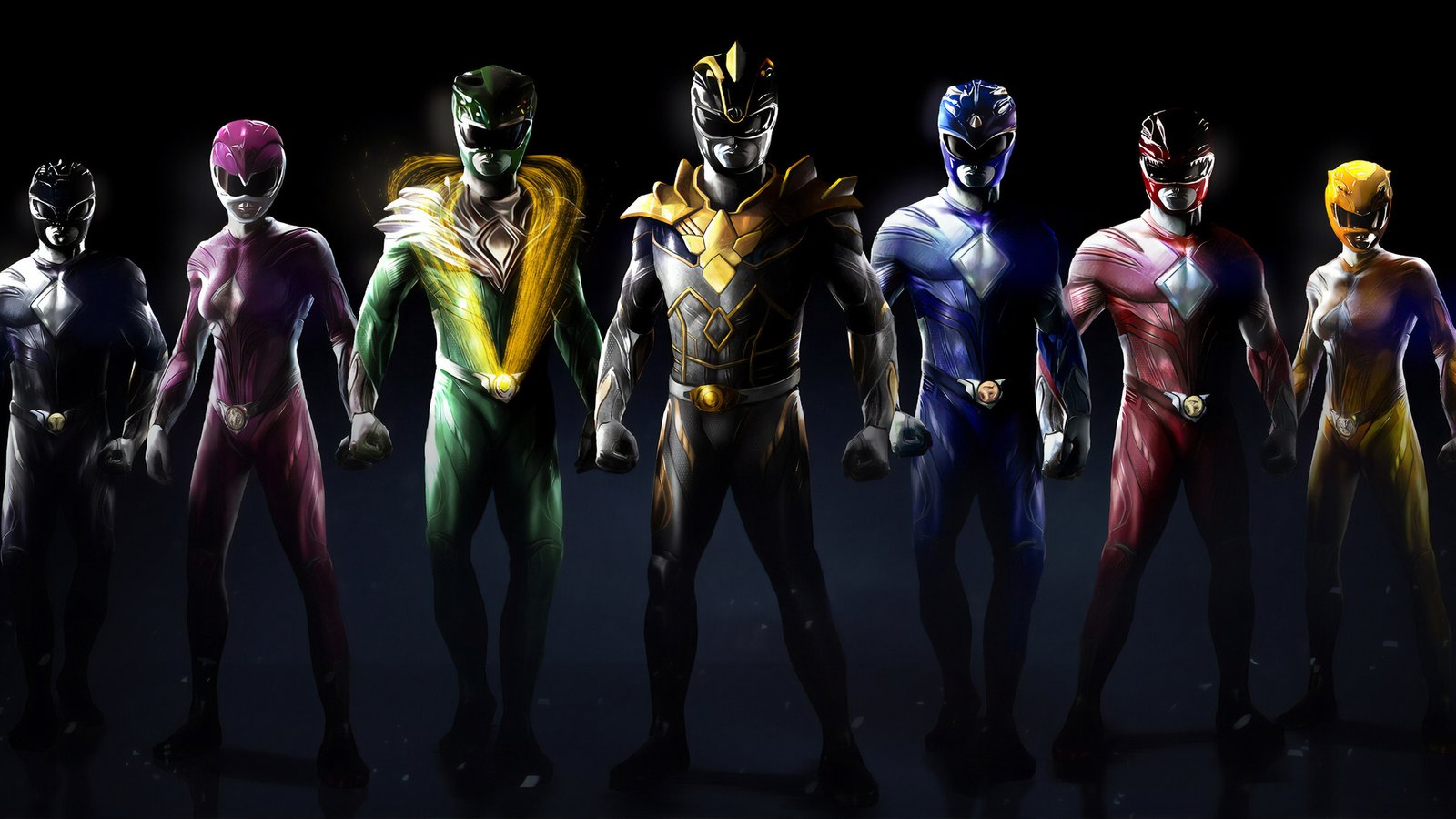 All Power Rangers 4k Wallpaper