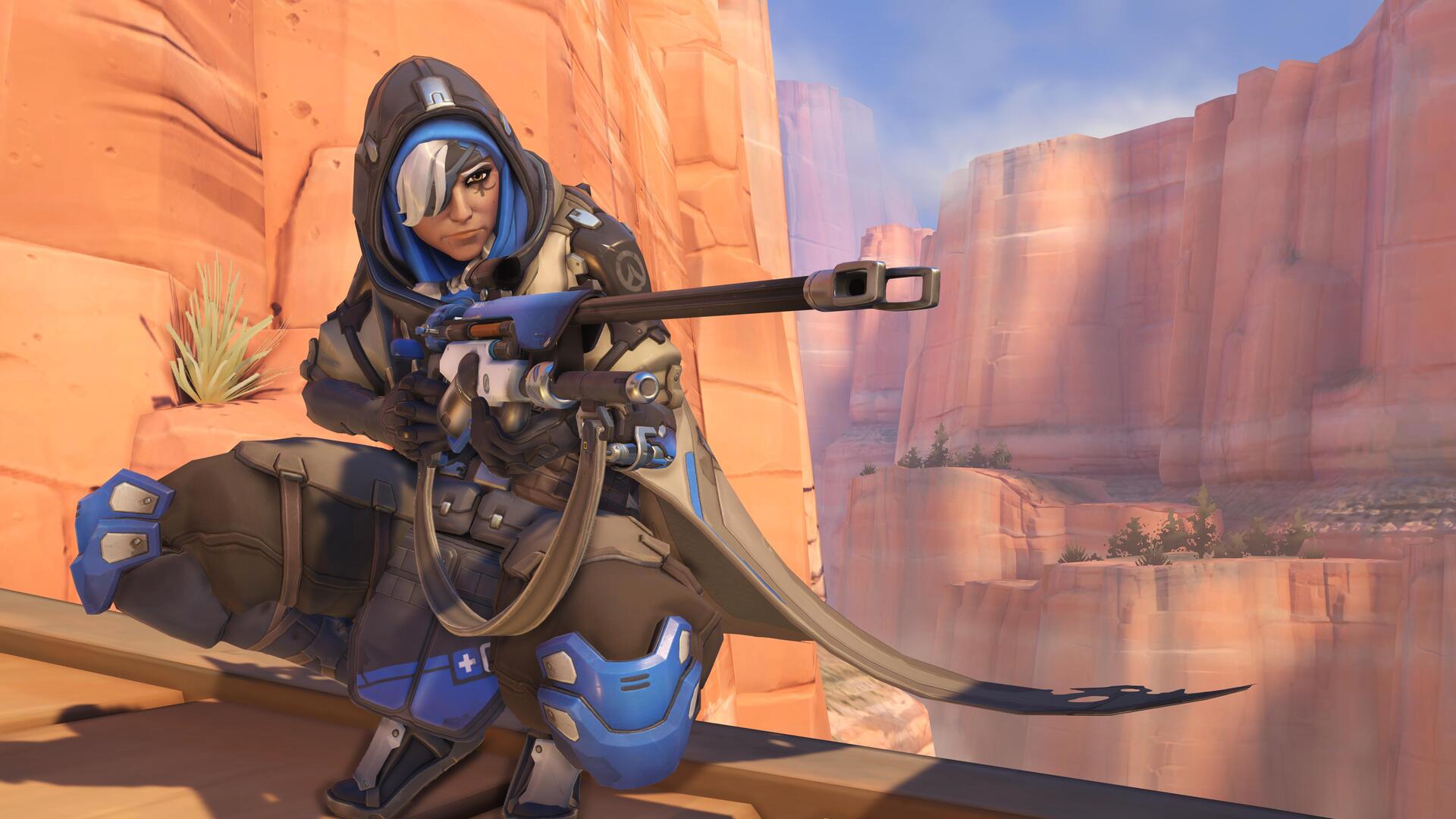 Ana Overwatch Character Wallpaper