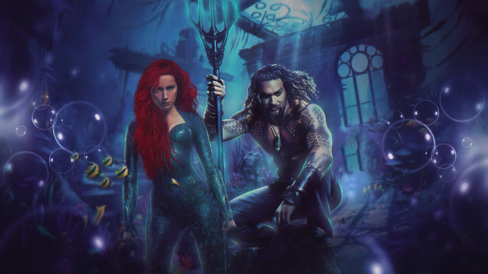 Aquaman And Mera New Wallpaper