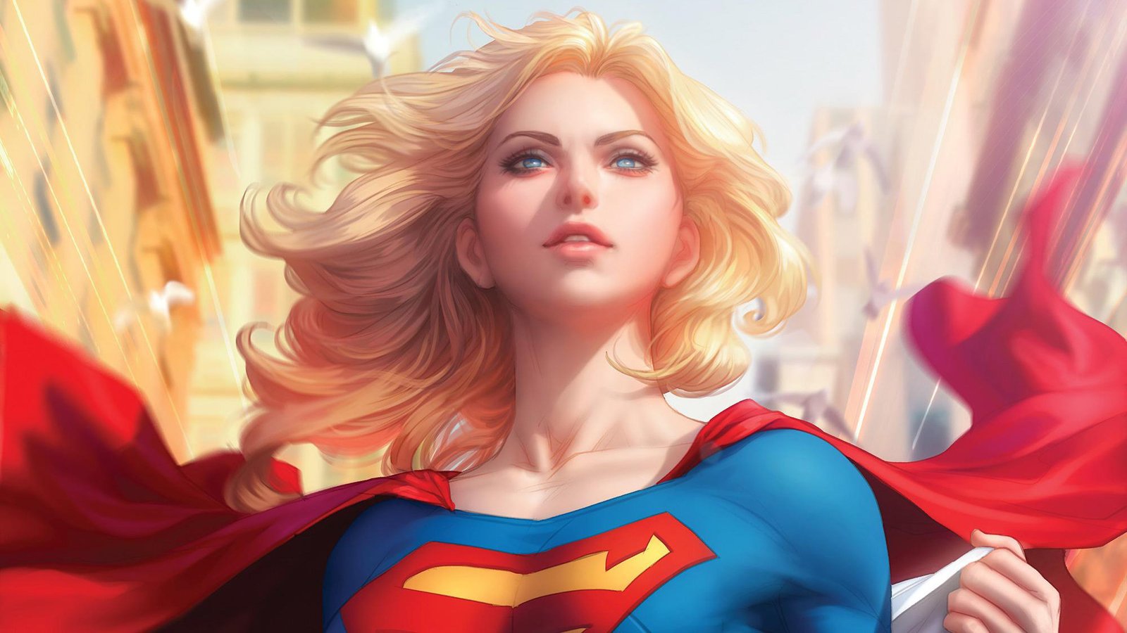 Art Of Supergirl Wallpaper