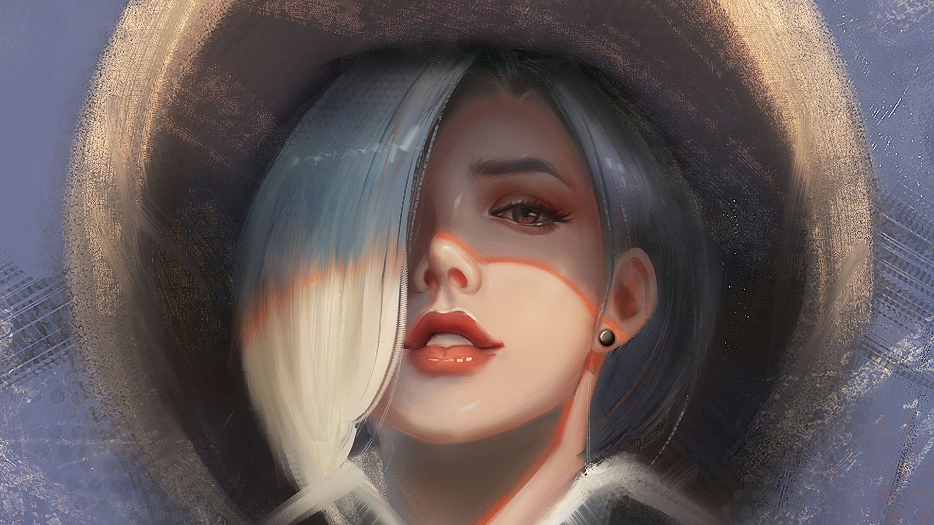 Ashe Overwatch Fanart Wallpaper