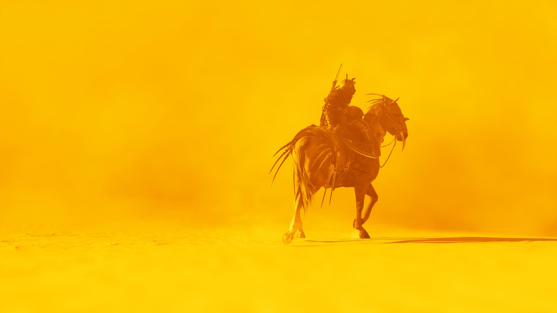 Assassins Creed Origins Horse Warrior 4k Wallpaper