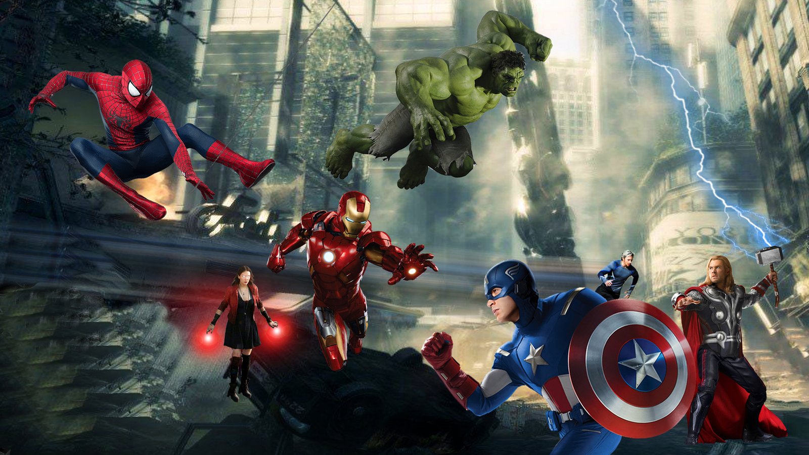 Avengers Artwork Fan Made Wallpaper