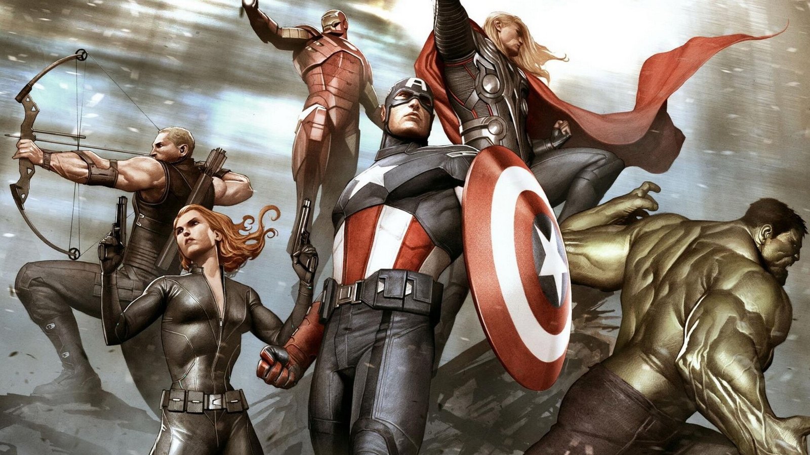 Avengers Marvel Comics Artwork Wallpaper