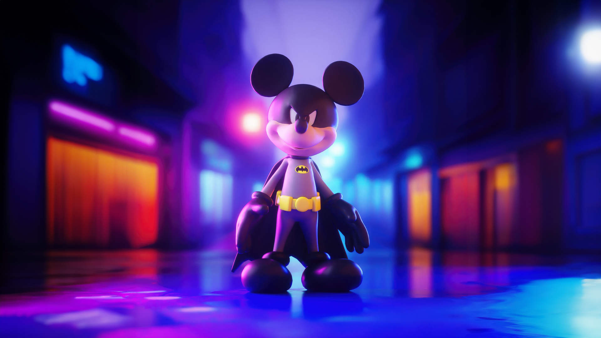 Bat Mickey Wallpaper