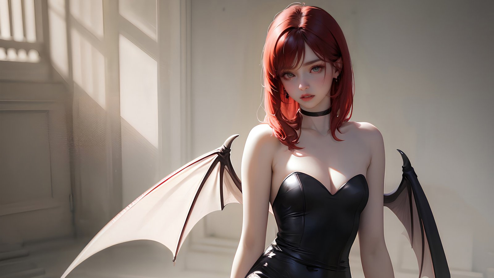 Bat Wing Girl 5k Wallpaper