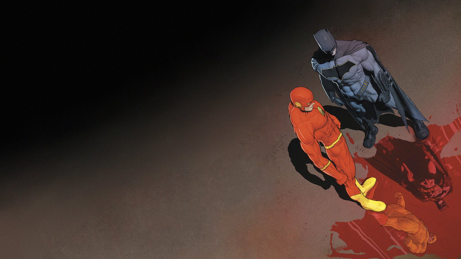 Batman DC Comics Flash Reverse Flash Wallpaper