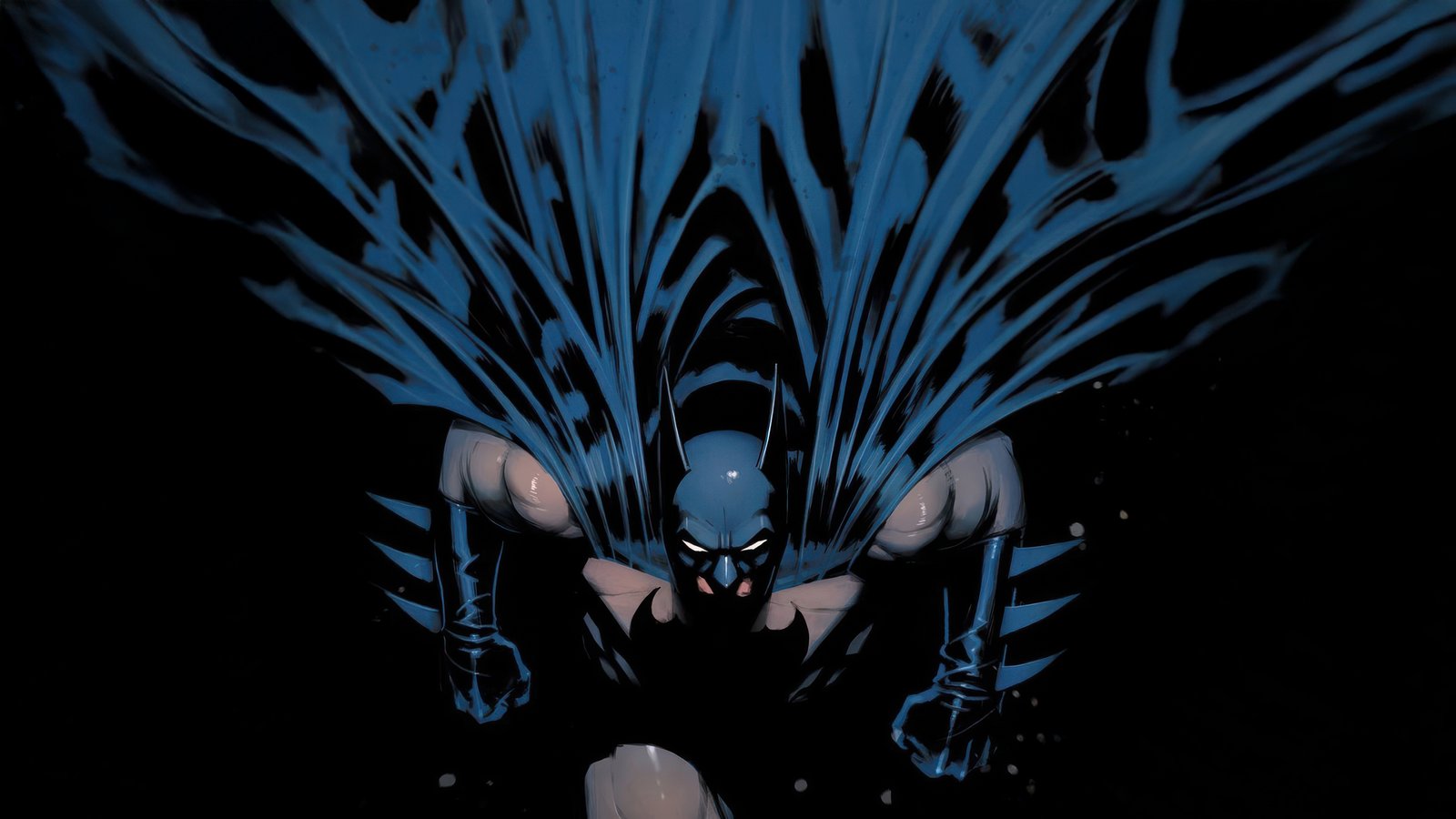 Batman In The Shadows Path To Power Wallpaper