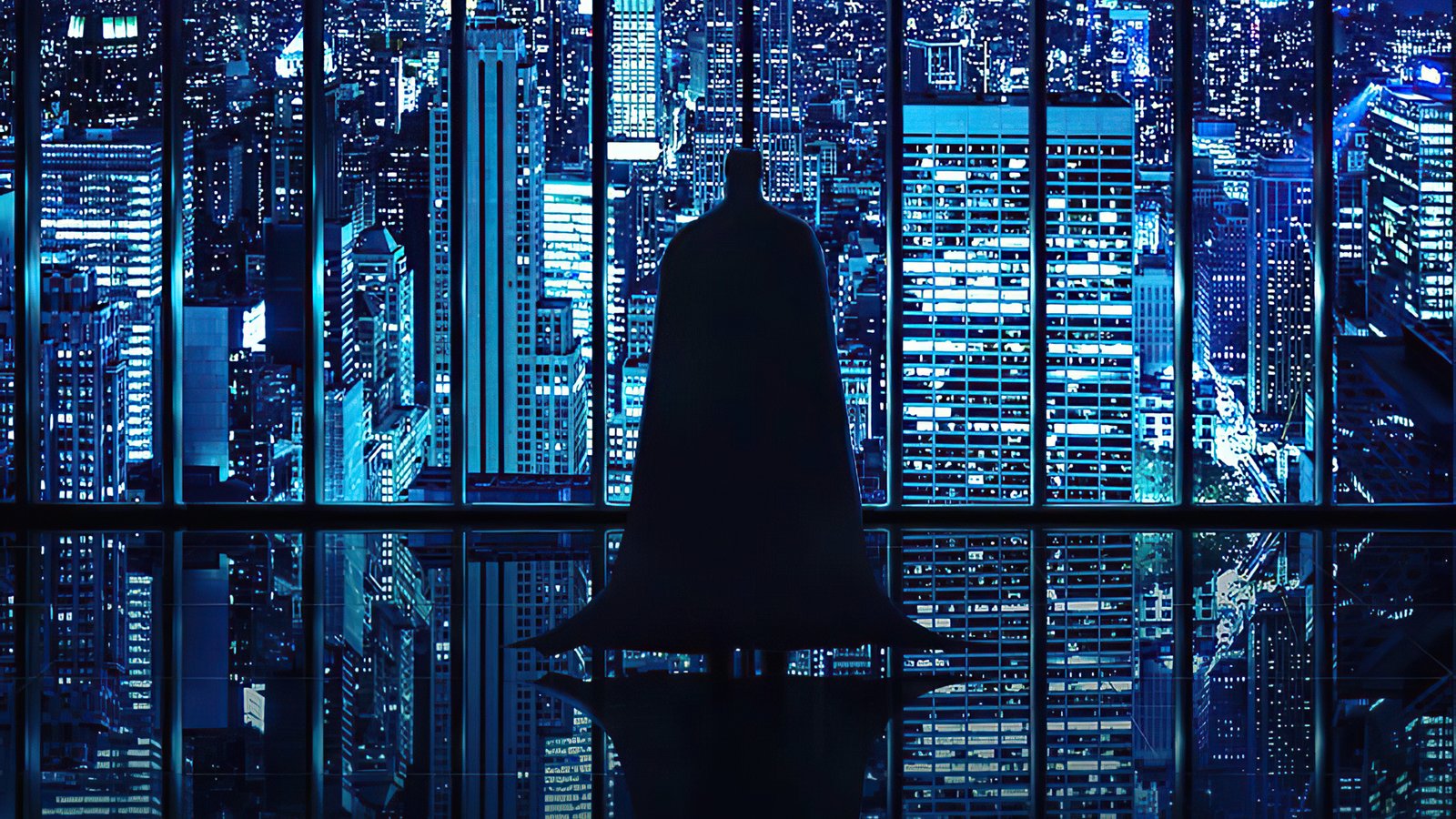 Batman Looking City Wallpaper