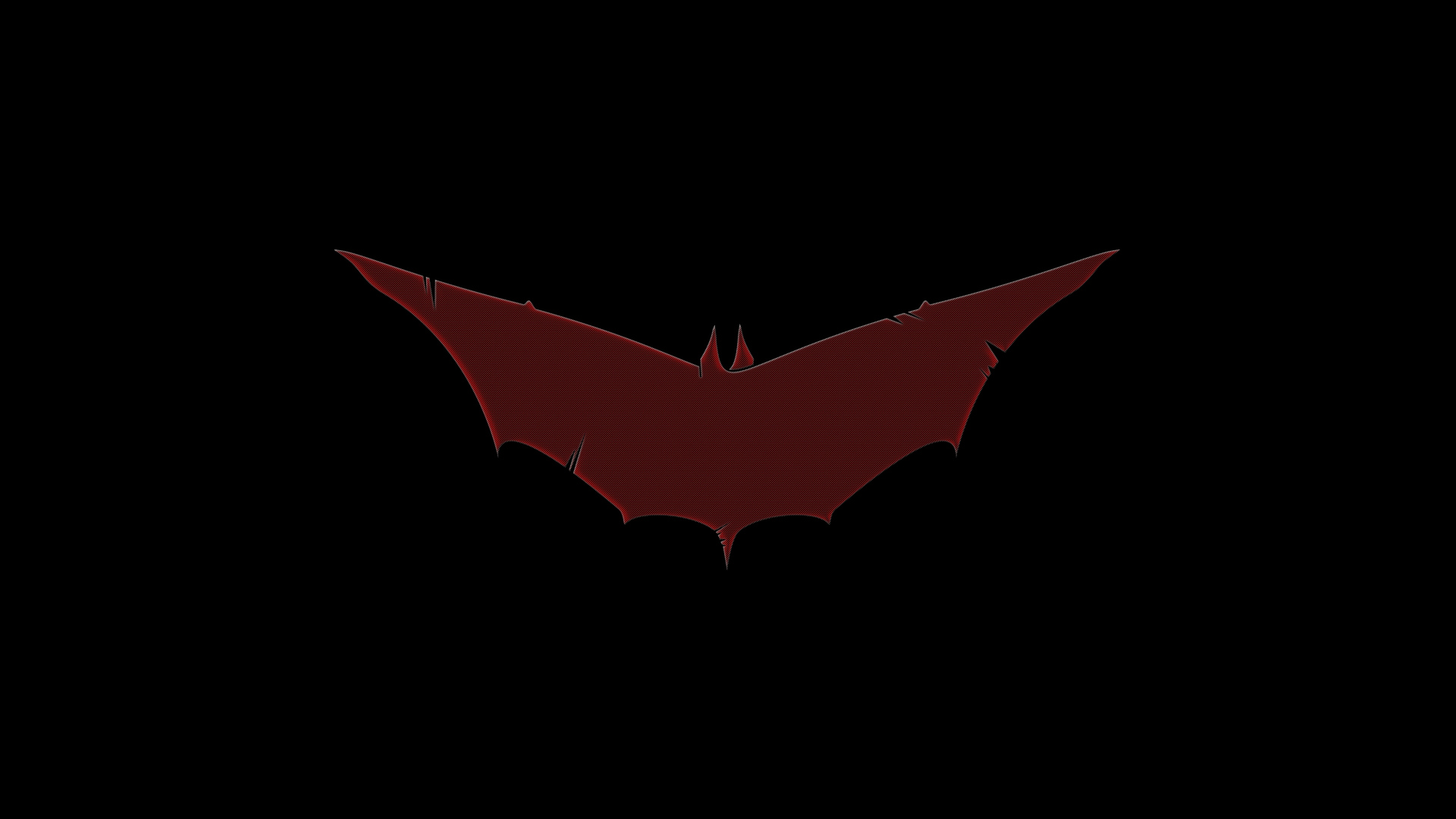 Batman Red Logo 8k Wallpaper