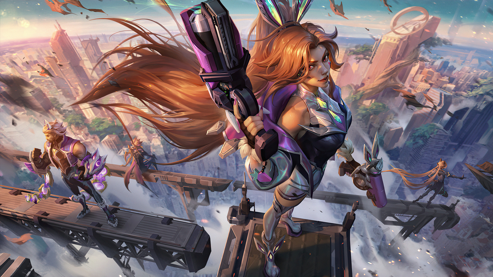 Battle Bunny Miss Fortune League Of Legends Wallpaper