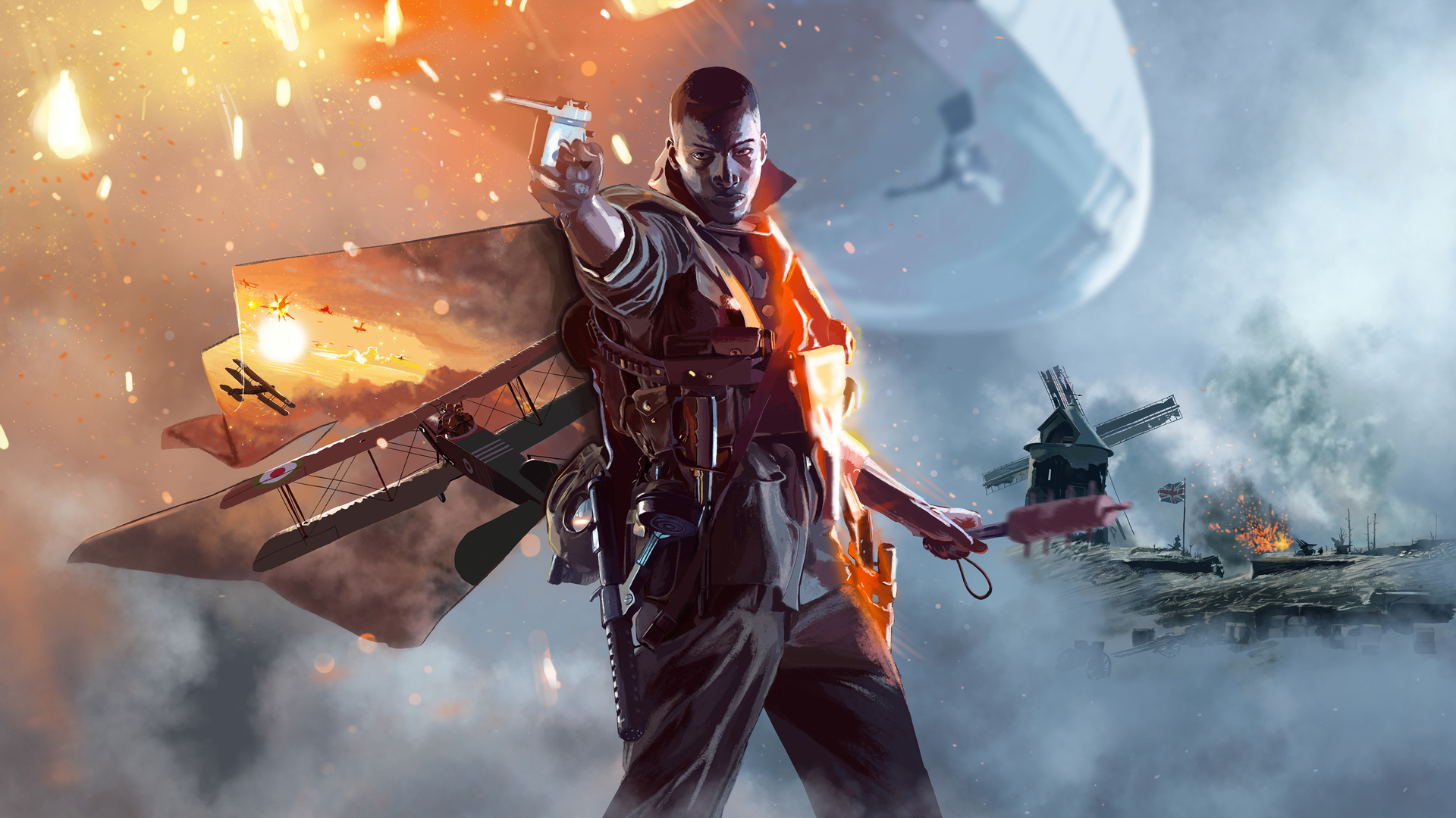 Battlefield 1 Illustration Wallpaper