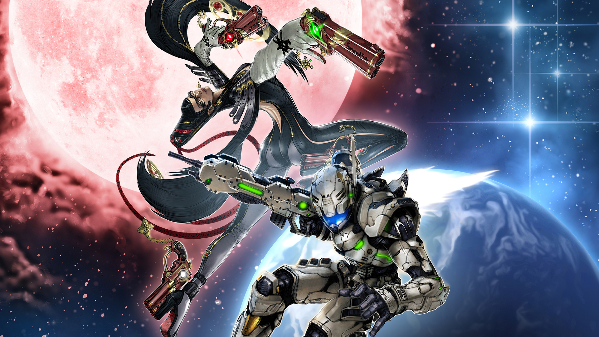 Bayonetta And Vanquish 10th Anniversary Bundle Wallpaper