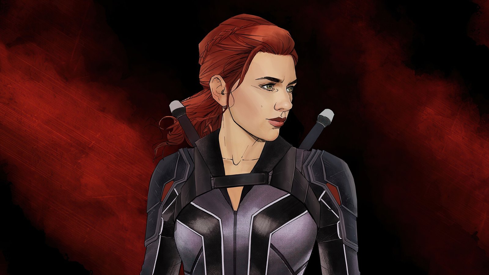 Black Widow Artwork 4k 2020 Wallpaper