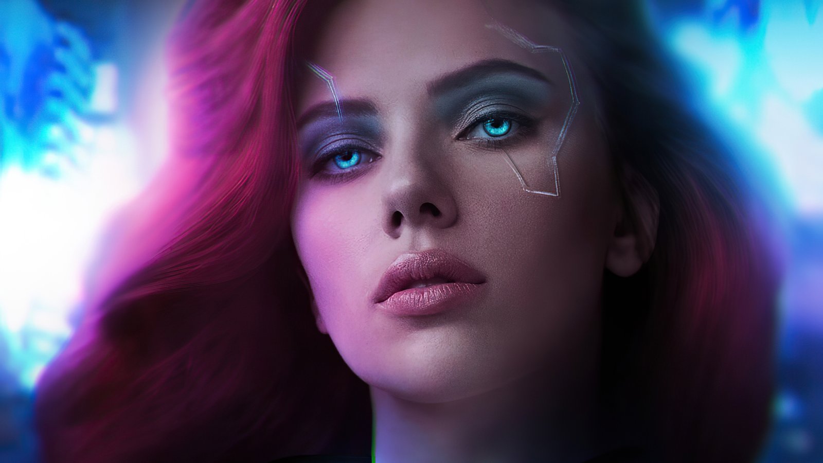 Black Widow Cyberpunk 2077 Wallpaper