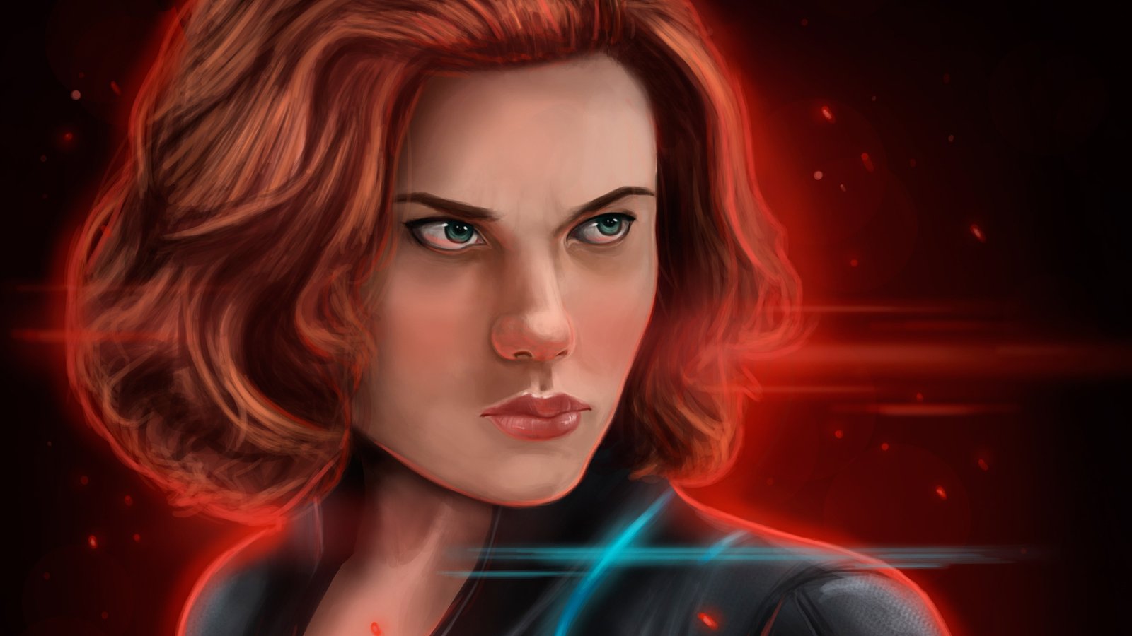 Black Widow Latest Art Wallpaper