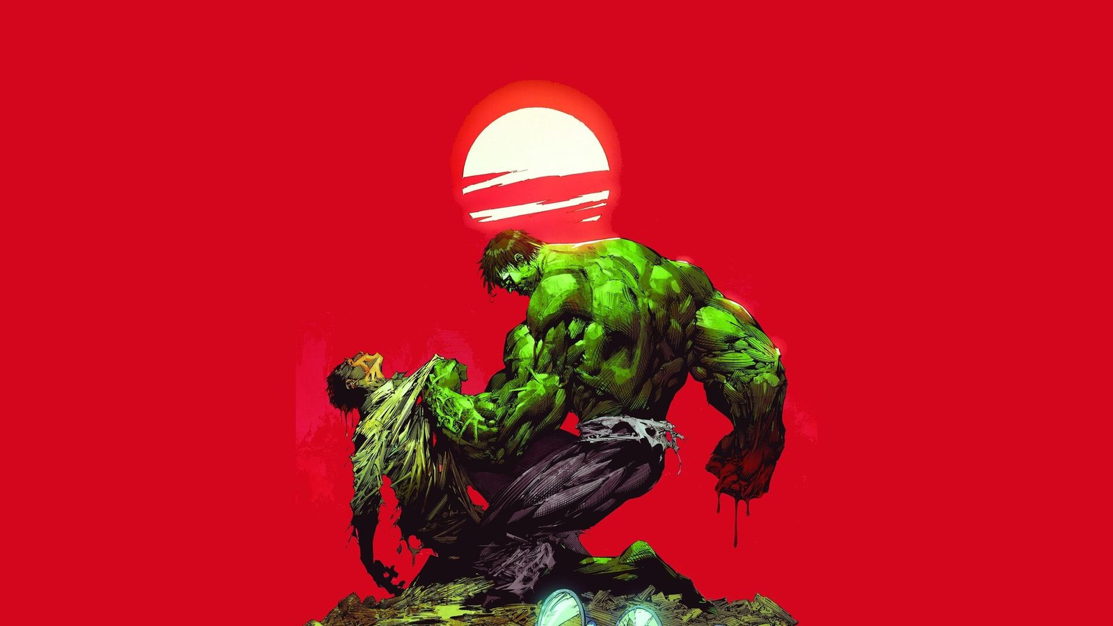 Bruce Banner Vs The Hulk 5k Wallpaper